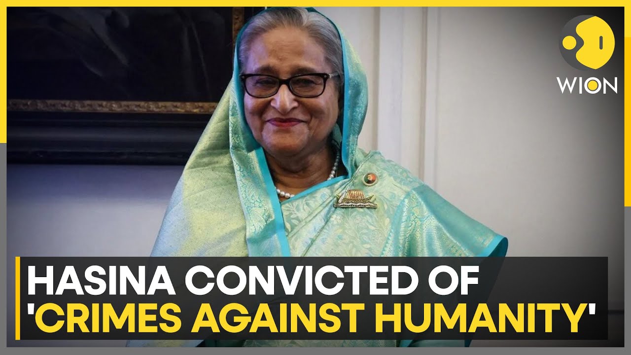 Hasina's Extradition: Dhaka Presses India After Sheikh Hasina's Death Sentence Verdict | WION