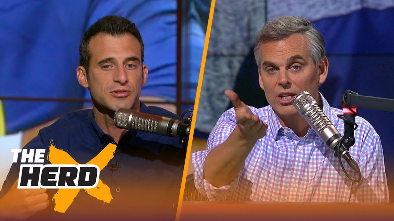 Doug Gottlieb and Colin Cowherd argue about the state of Notre Dame football | THE HERD