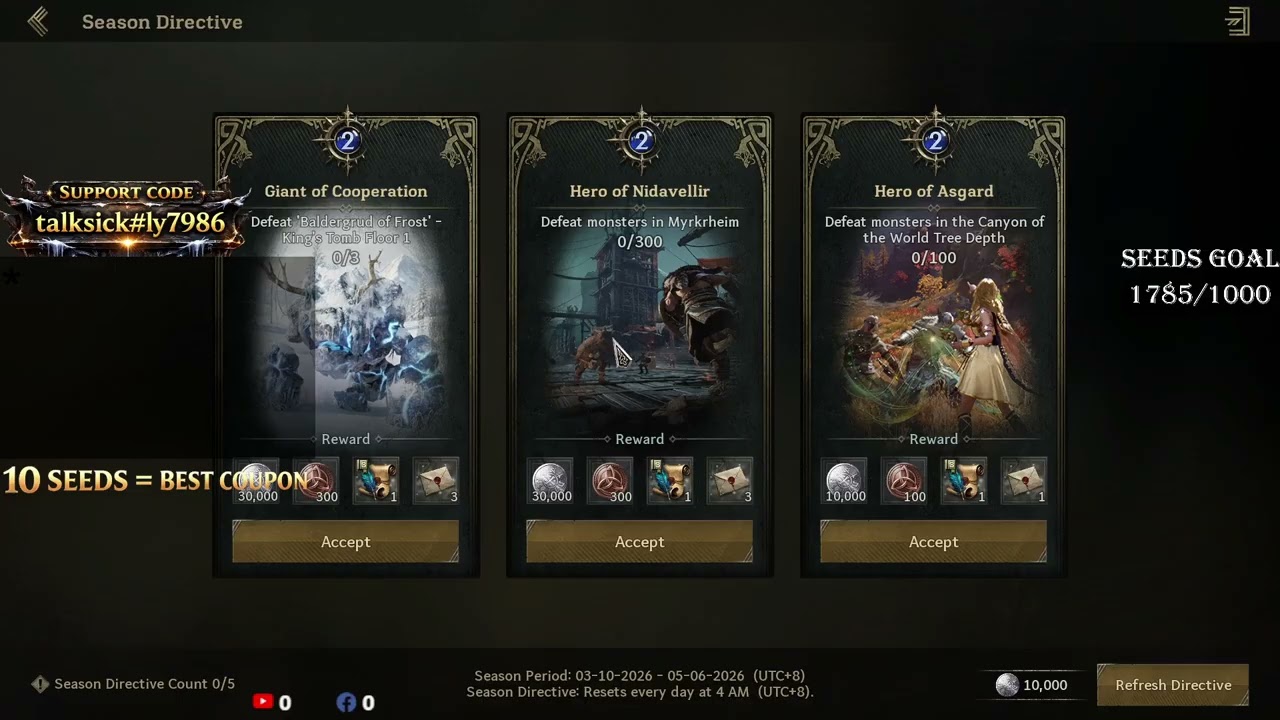 LEGEND OF YMIR | SEASON 2 | SEASON OF COOPERATION