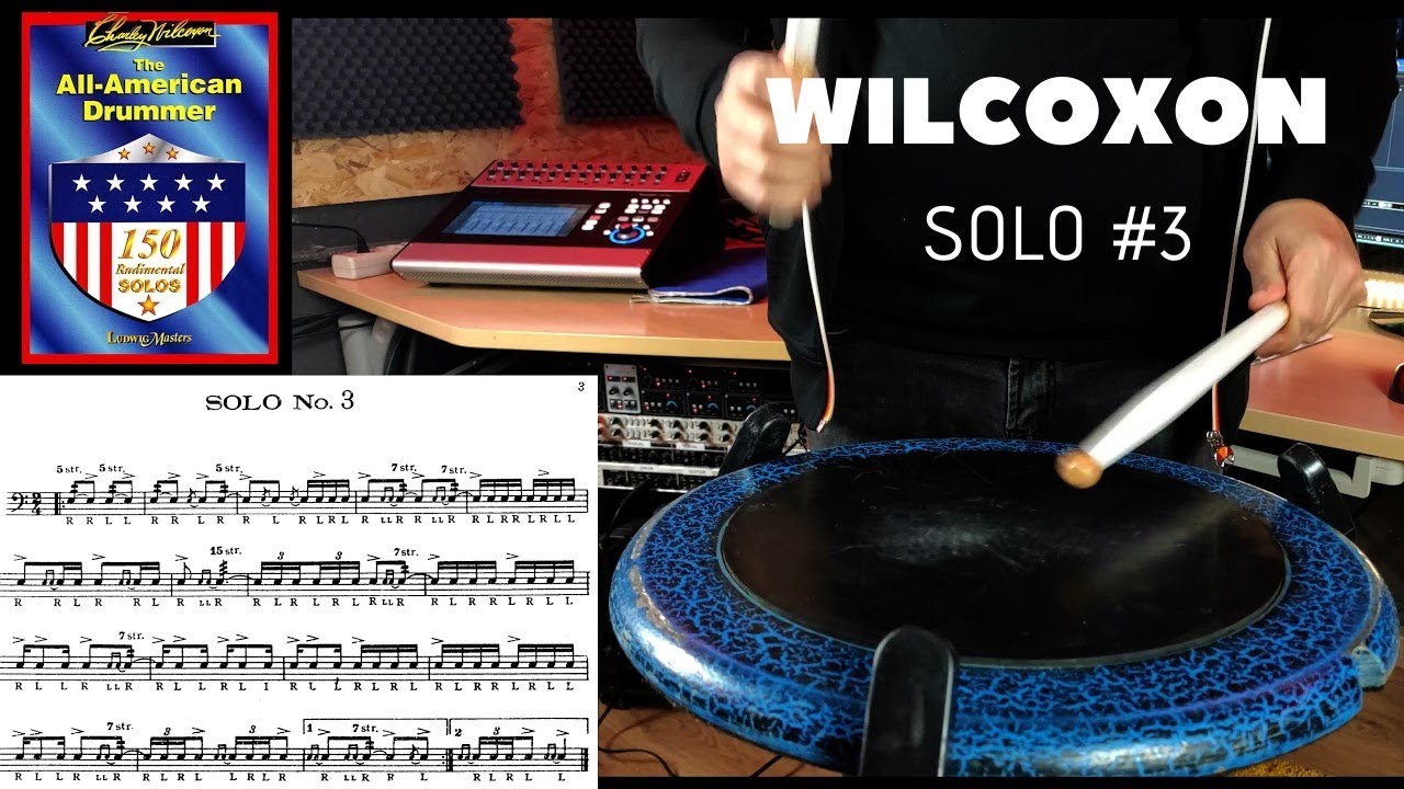 Solo #3 - Charley Wilcoxon - 150 Rudimental Solos