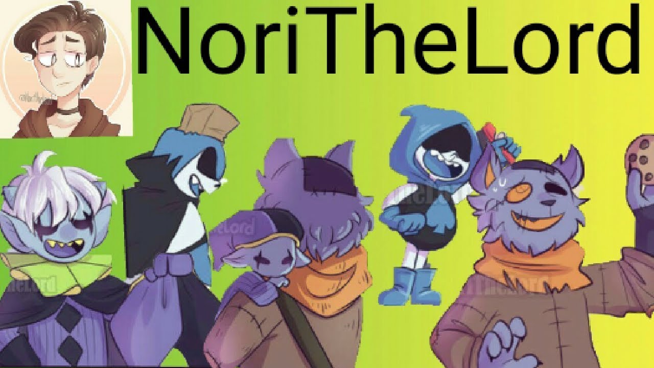 THE BEST & CUTEST NoriTheLord Deltarune Comics!!! [w/Baby Jevil and Seam] [#5]