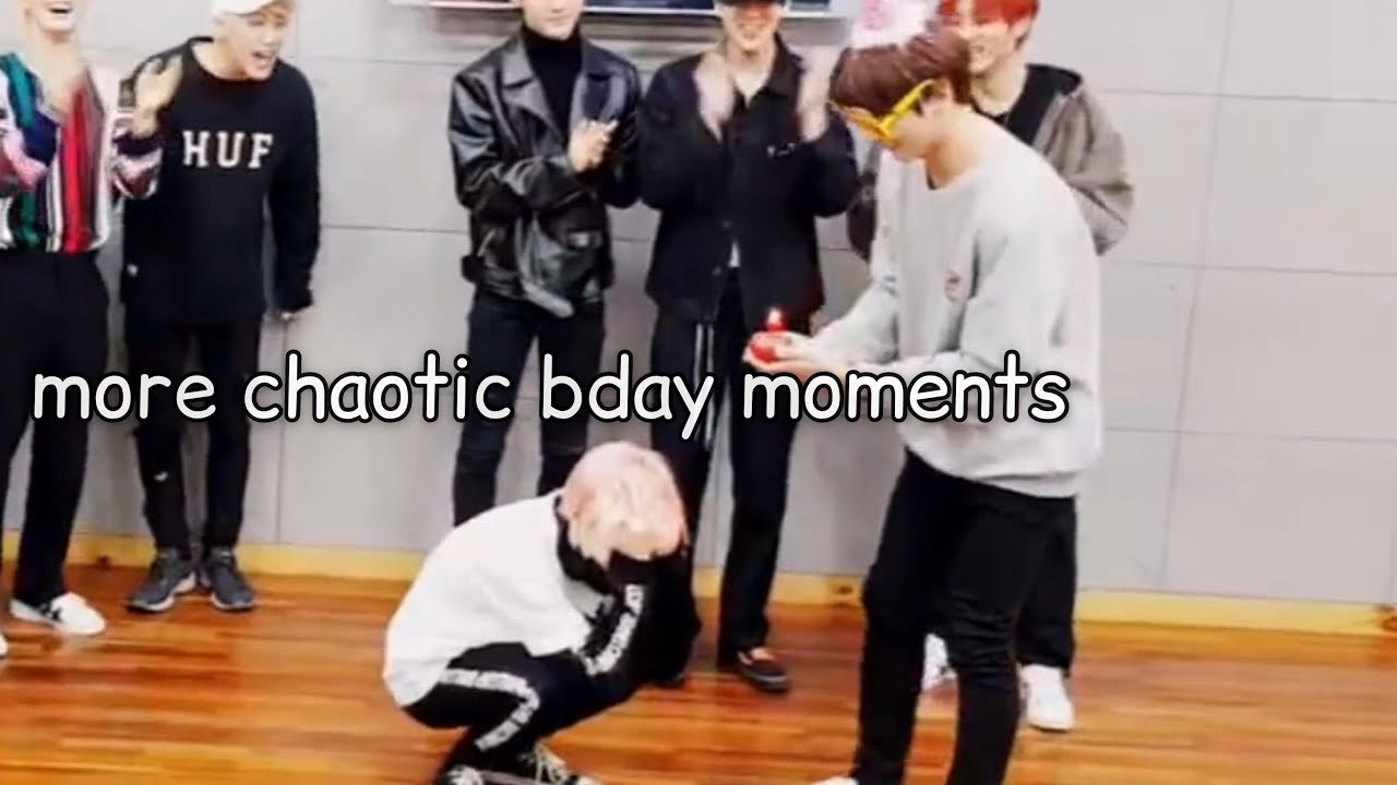 the boyz can’t have normal birthdays #2