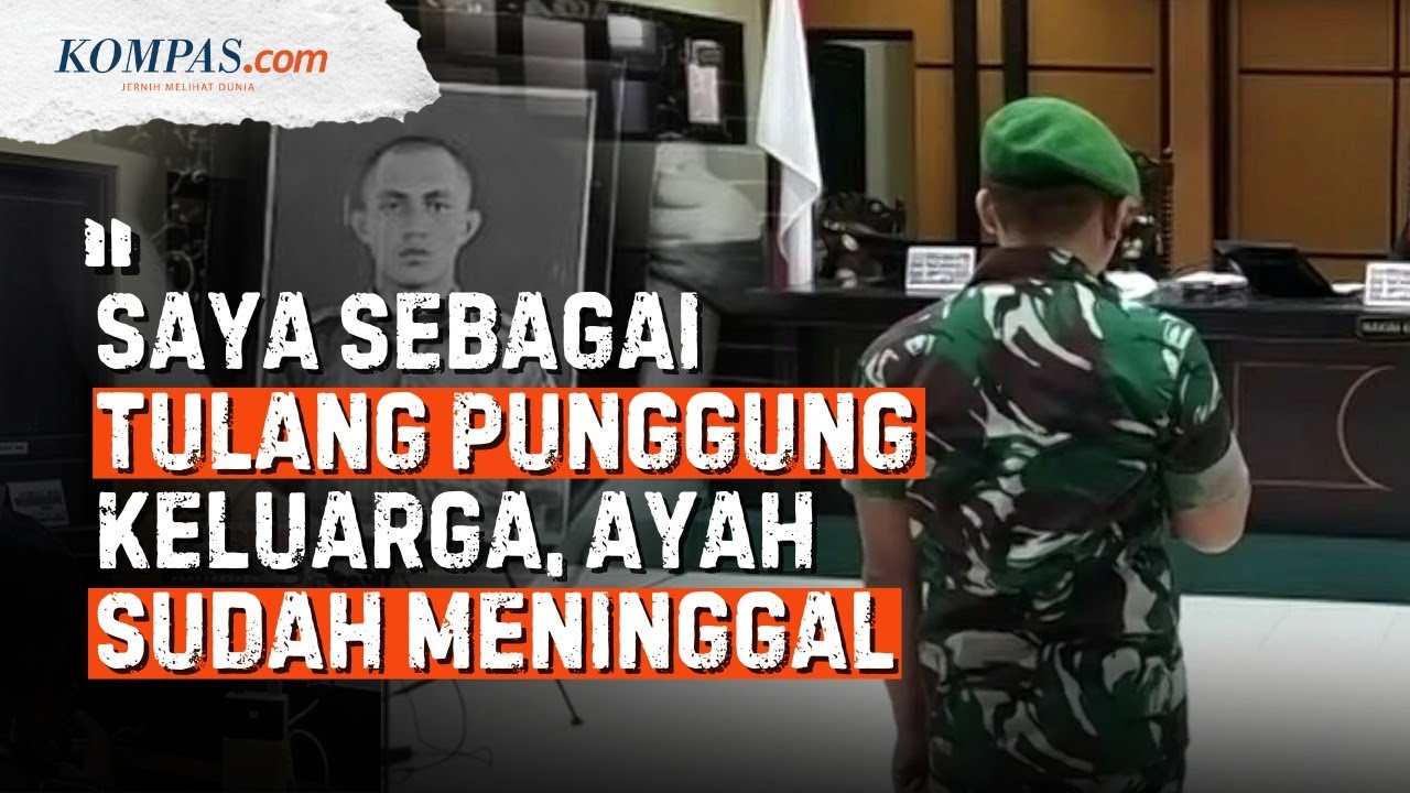 Pembelaan Terdakwa Pencambuk Prada Lucky, Lettu Ahmad Faisal: Saya Tulang Punggung Keluarga