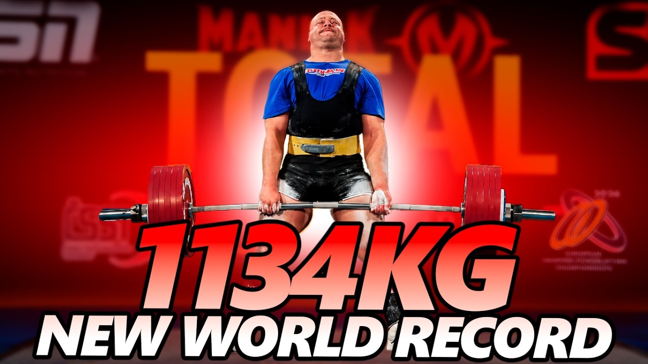 DANYLO KOVALOV: New World Record and 2026 European Champion | -120kg Class