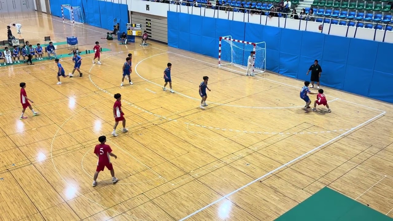 第53回沖縄県中学生新人ハンドボール競技大会_2回戦_vs 宮里_前半②_20260117