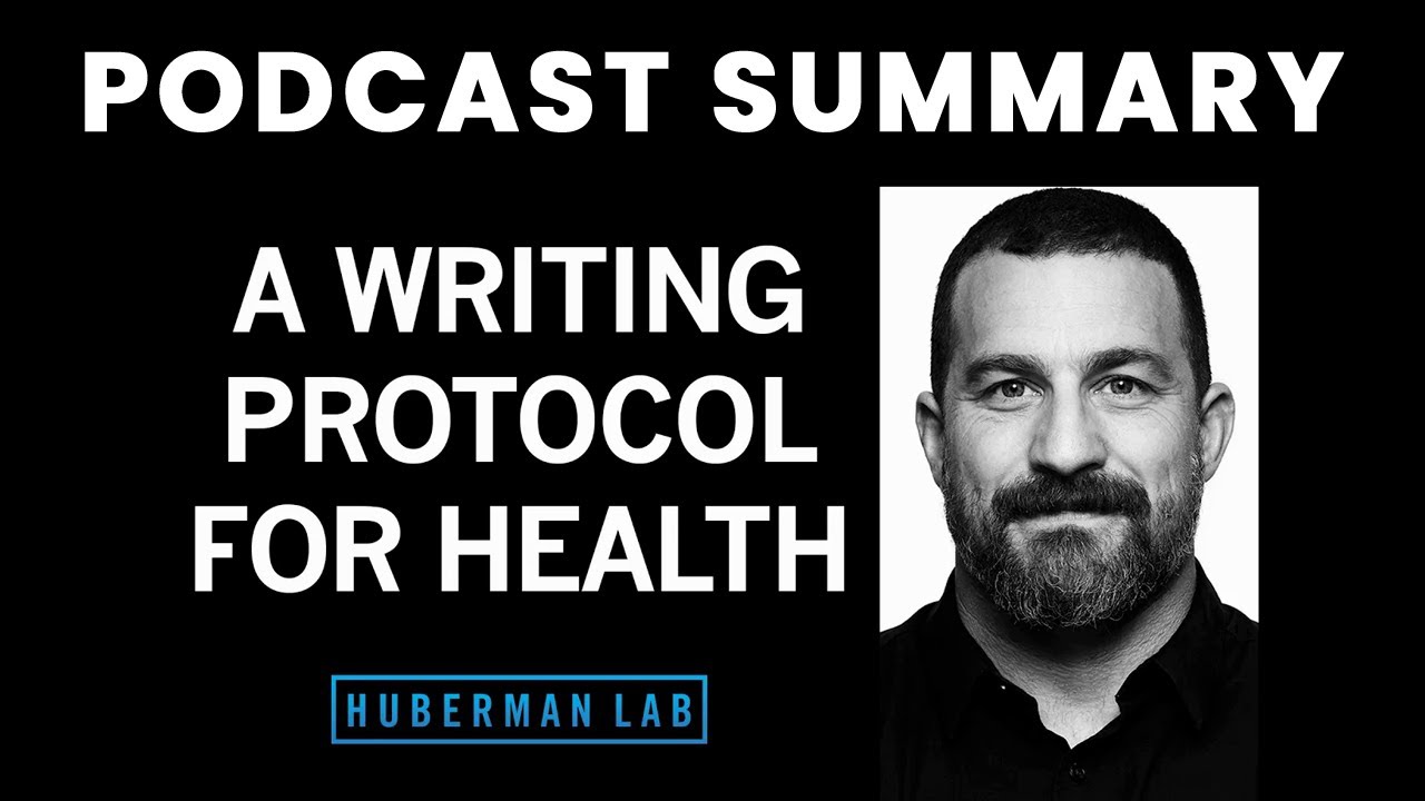 A Science-Supported Journaling Protocol to Improve Mental & Physical Health | Huberman Lab