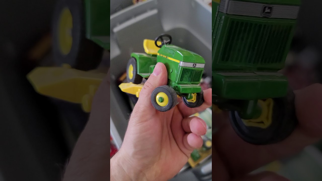 digging threw the ertl toys