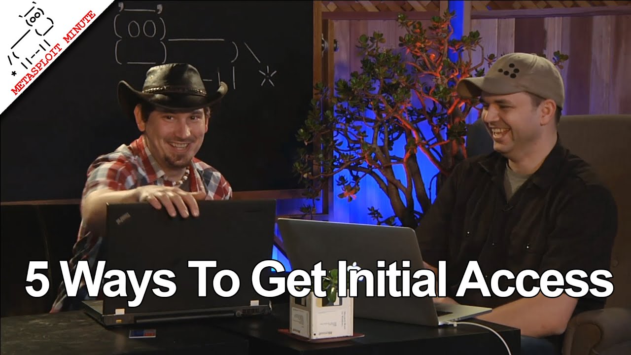 5 Ways To Get Initial Access - Metasploit Minute [Cyber Security Education]