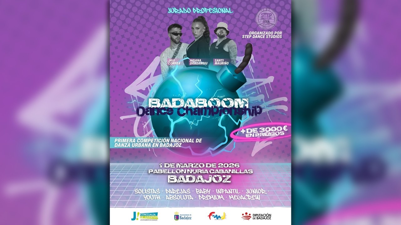 Rueda de prensa Deporte - Badaboom Dance Championship 2026