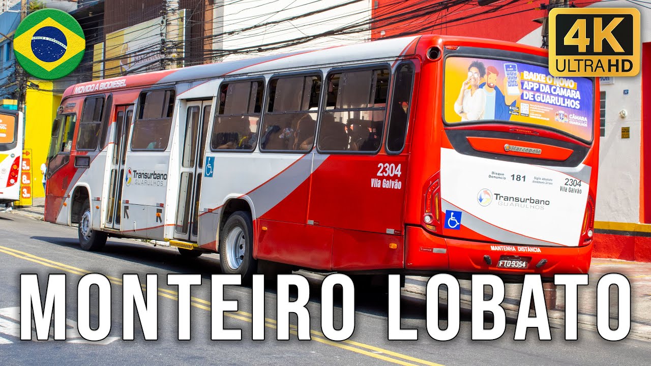 Avenida Monteiro Lobato (Guarulhos/SP) - Movimentação de Ônibus #851