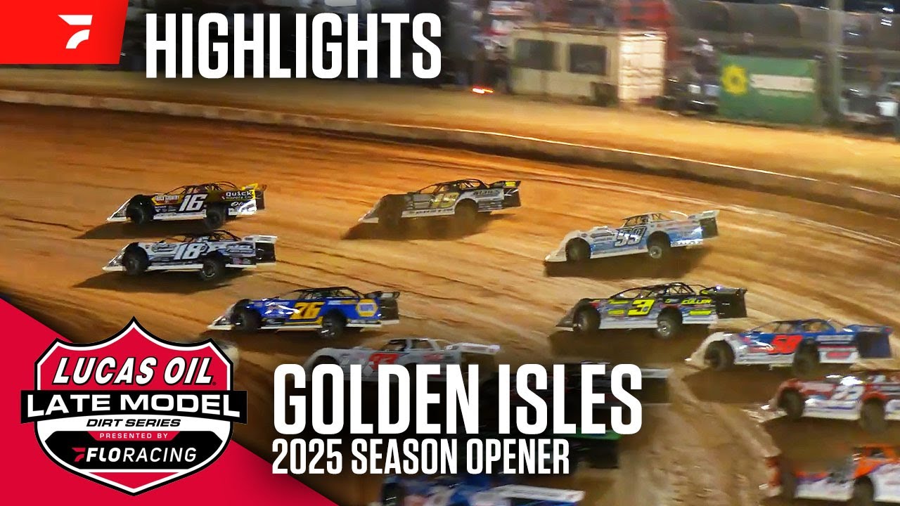 Season Opener | Lucas Oil Late Models at Golden Isles Speedway 1/17/25 | Highlights