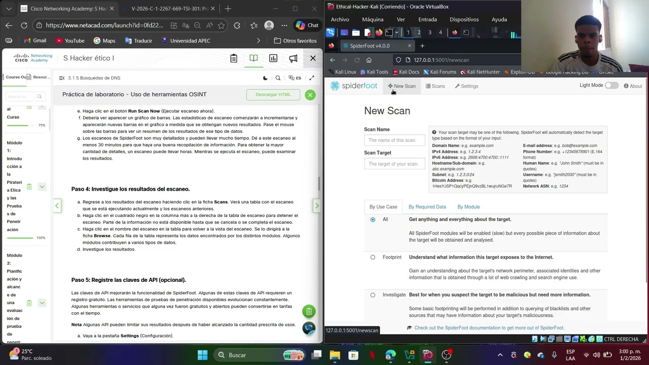 3.1.4 Lab – Using OSINT Tools