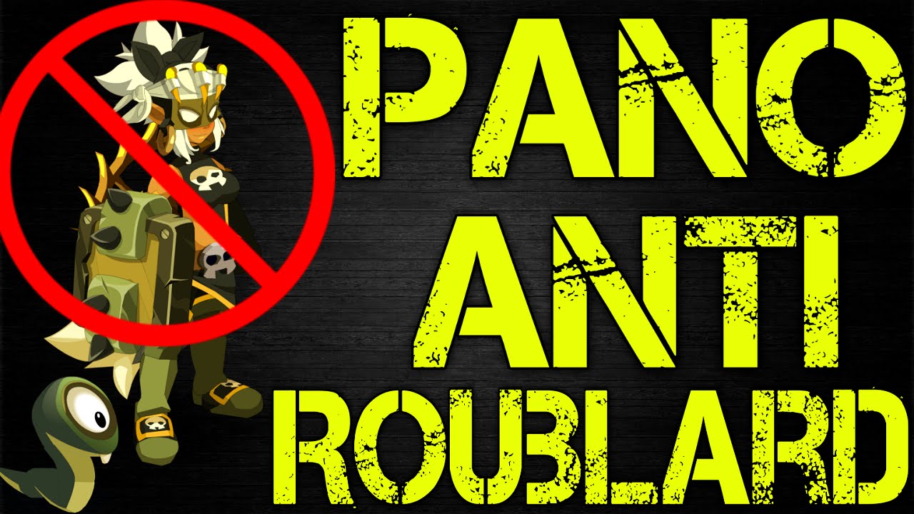 [DOFUS] Présentation Stuff ANTI Roublard pour Cra 200 g8 + Agro vs Roub g9 et g8