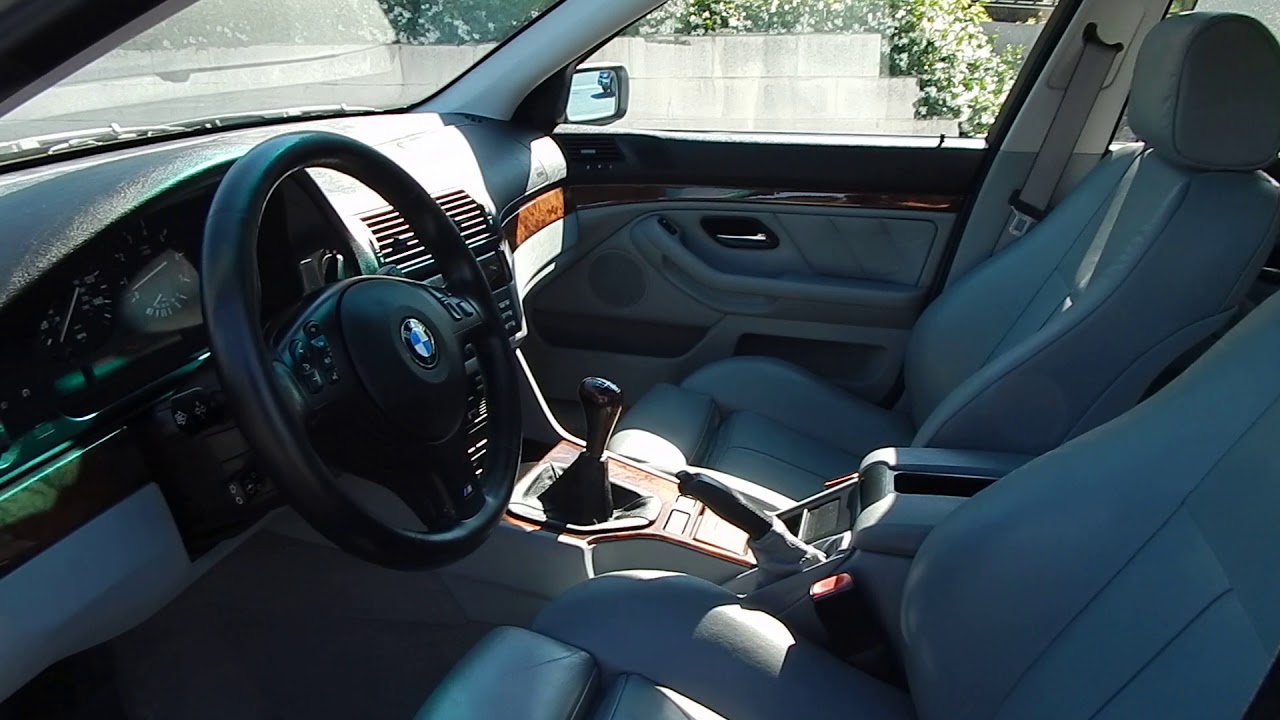 2002 BMW 540i 6 speed manual e39