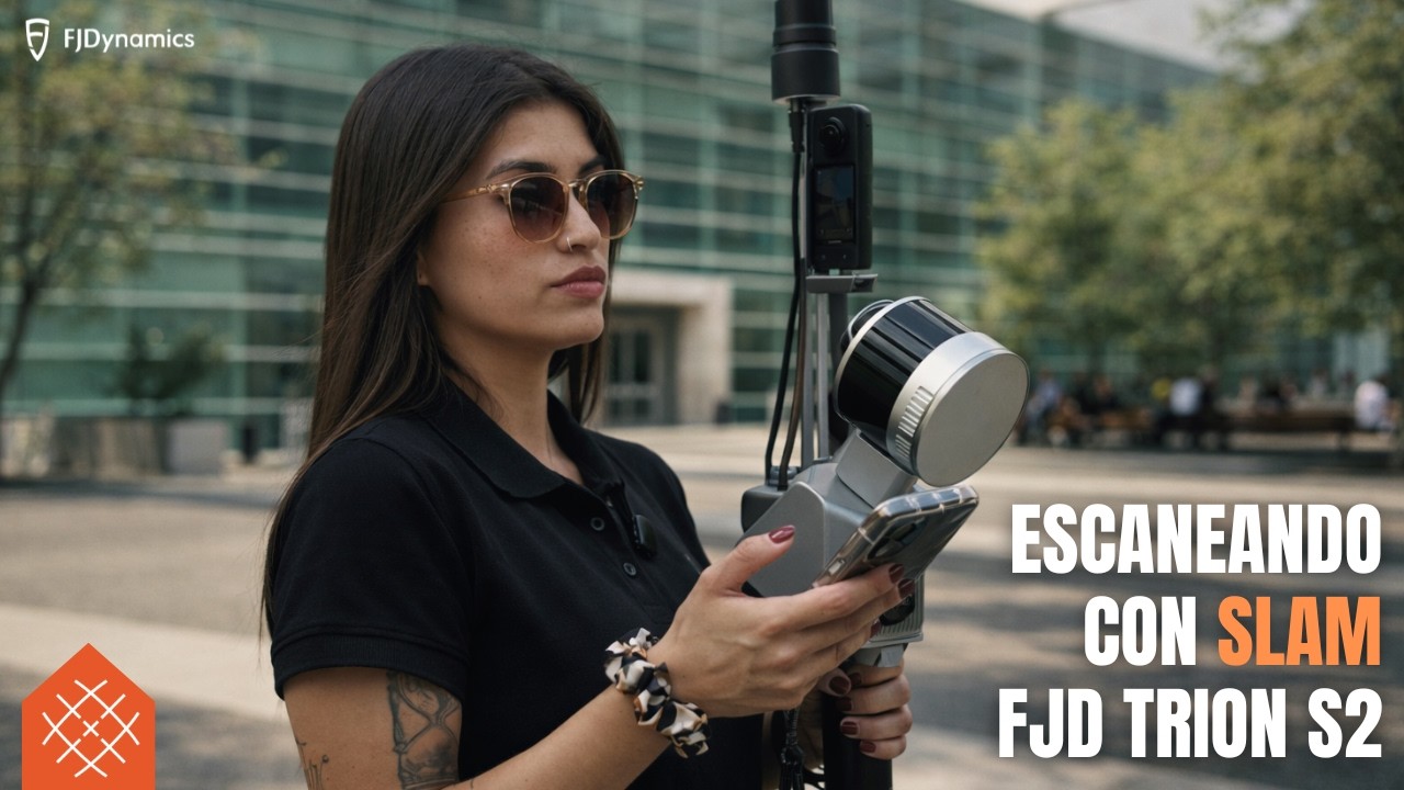 Captura 3D con Escáner Lídar FJD Trion S2 de FJDynamics🚀