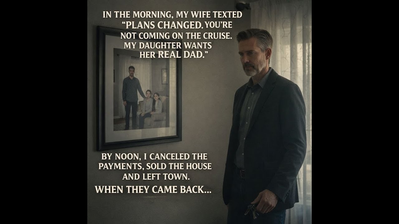 My Wife Texted “You’re Not Coming on the Cruise ” By Noon, I Sold the House