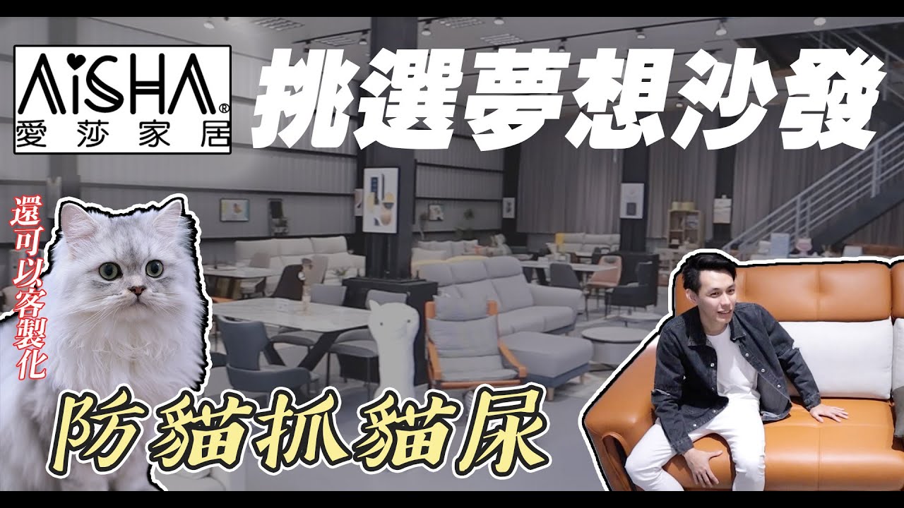 【居家改造】挑選夢想沙發的第一步：一定要選防貓抓.貓尿的沙發...| 謝秉鈞Attila.Irene沒有公主病.愛莎家居 |