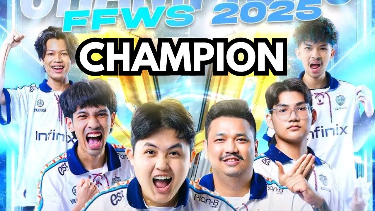 ১২ কোটি ২৪ লক্ষ টাকার FFWS 25  Champion buriram united eSports 🥶. #ffws2025 #wassana #buriramunited 