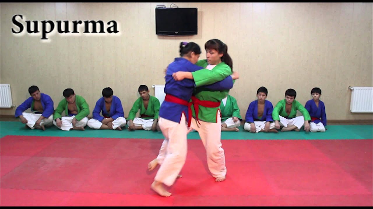 Kurash usul: Supurma usuli uzb