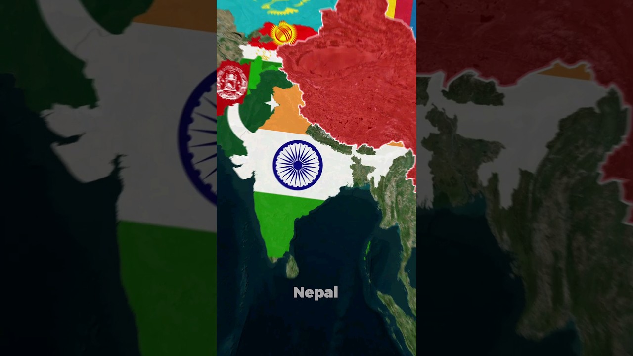 Какие страны являются соседями Китая? 🤔