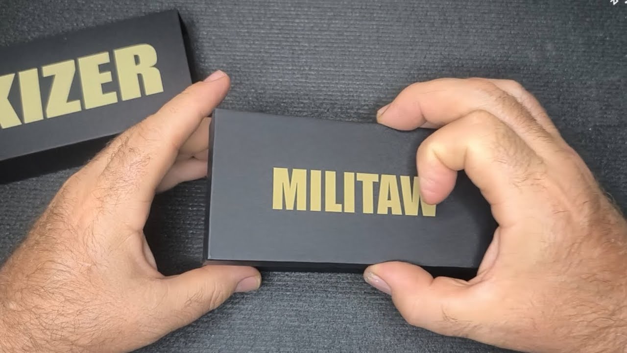 Navaja KIZER MILITAW Podría ser la mejor compra que he hecho en años.#edc