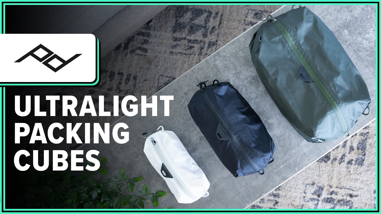Peak Design Ultralight Packing Cubes Review (2 Weeks of Use)