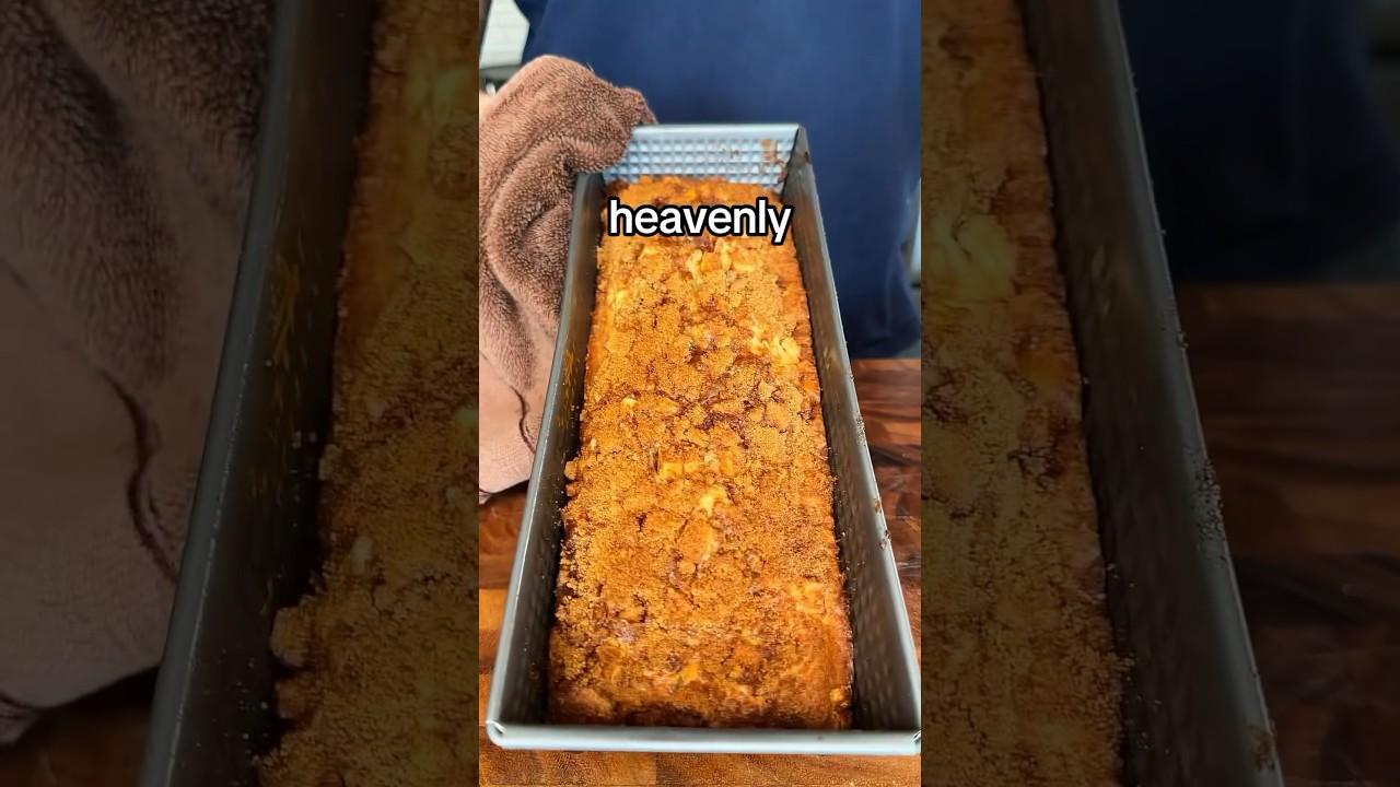 ЛУЧШИЙ рецепт яблочно-коричного хлеба!