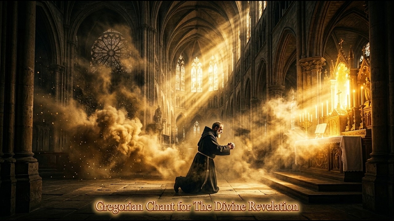 Gregorian Chant for Healing Sleep and Holy Divine Calm | Benedictine Ambience and Sacred Reflection