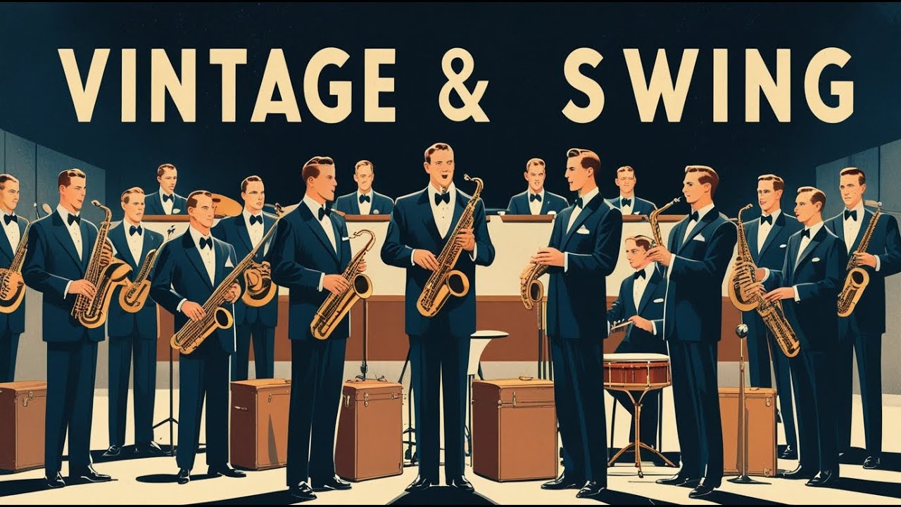 📻 Big Band Jazz Radio | 1940's US Elegant Jazz | Vintage Vibes