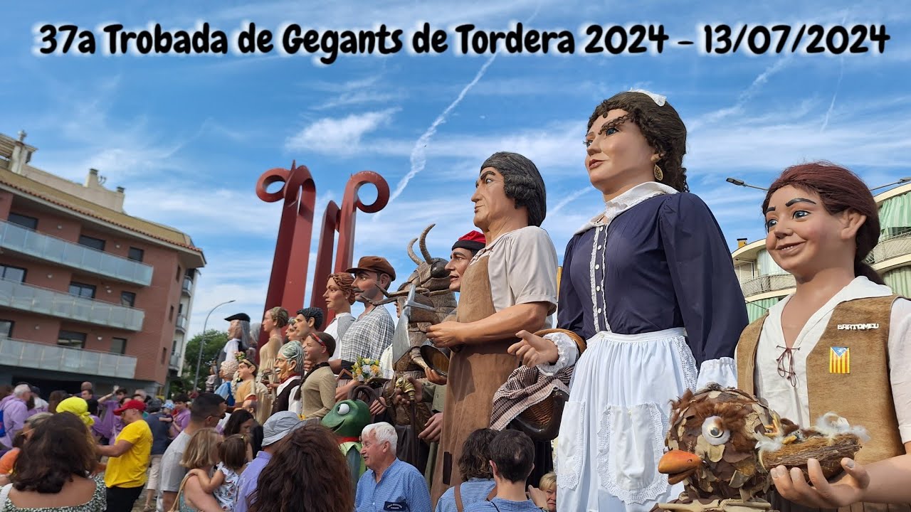 37a Trobada de Gegants de Tordera 2024 - 13/07/2024
