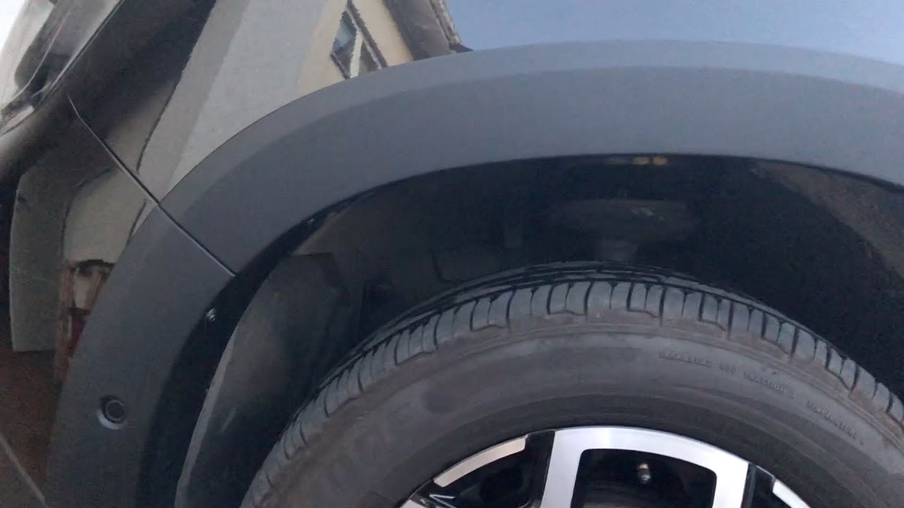Dacia Duster 2 Radlaufschutz selbst montieren