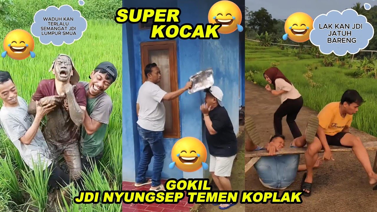 GOKIL MAIN TARIK AJA KAN JADI NYUNGSEP TEMEN KOCAK !!! KUMPULAN KOMEDI LUCU EPS 31