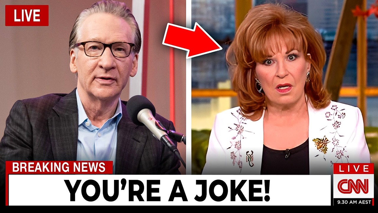 Bill Maher HILARIOUSLY RIPS Joy Behar APART LIVE on TV!