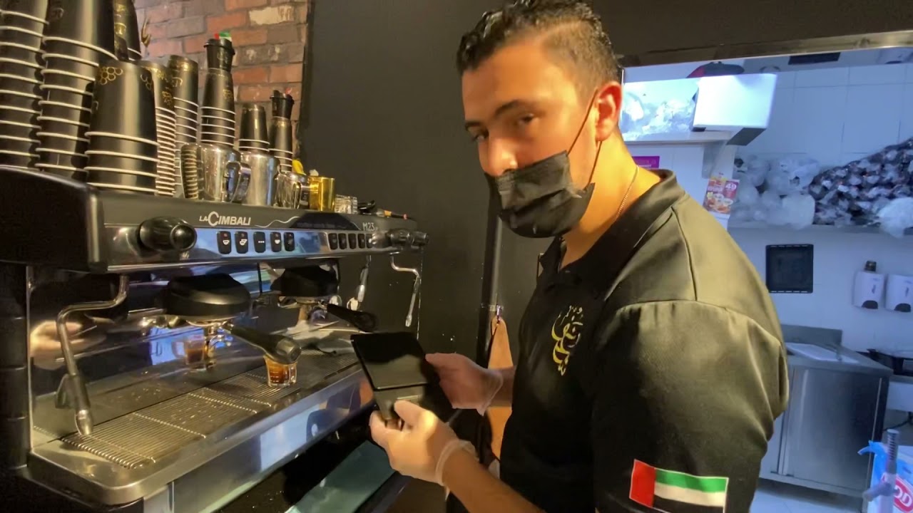 كيف تتدرب على أن تكون باريستا 🥰   تدريب باريستا UAE 🇦🇪