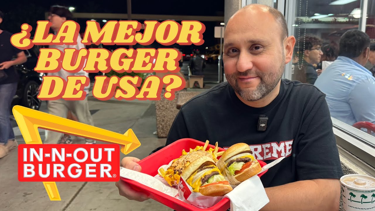 PROBANDO UNA DE LAS HAMBURGUESAS FAVORITAS DE ESTADOS UNIDOS @innoutburger4436 