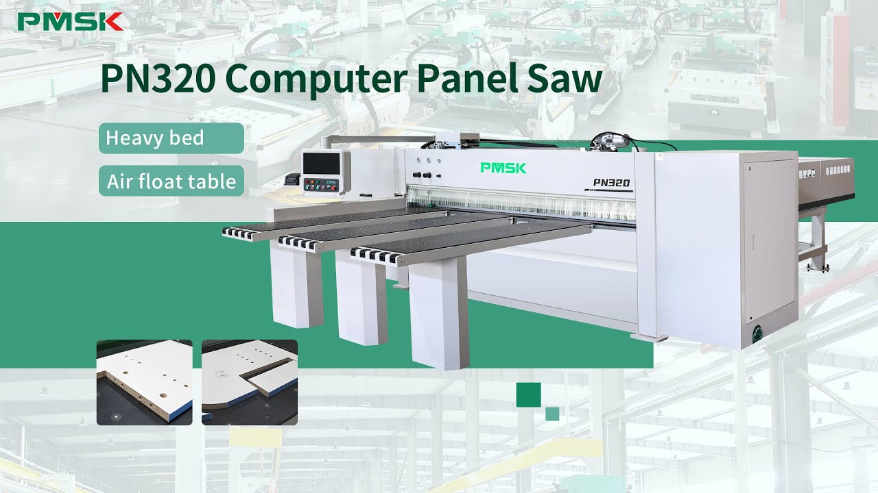 PN320 380 Beam Saw Woodworking Automatic Panel Saw Cnc Beam Saw