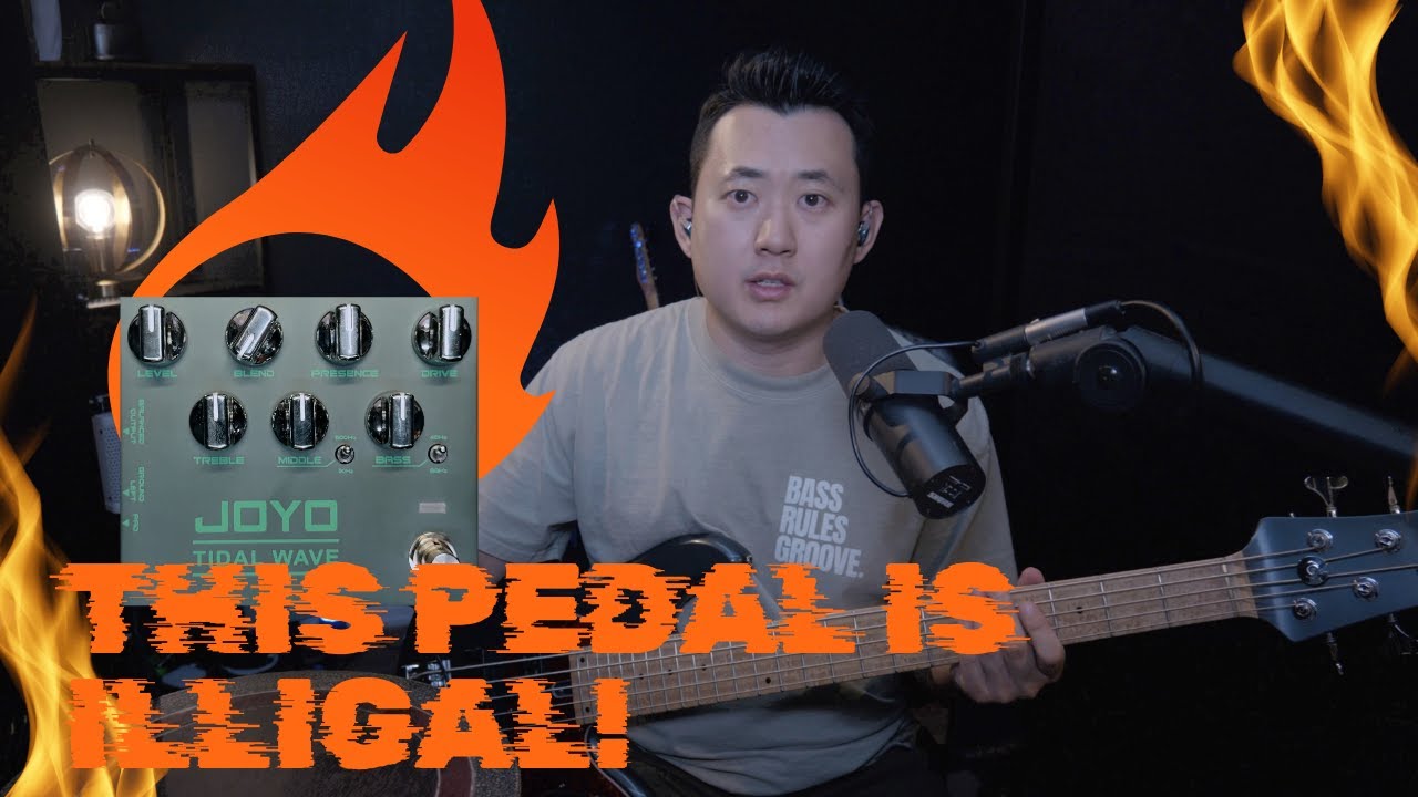 👉 This Bass Overdrive Pedal SHOCKED Me! | Joyo Tidal Wave Review