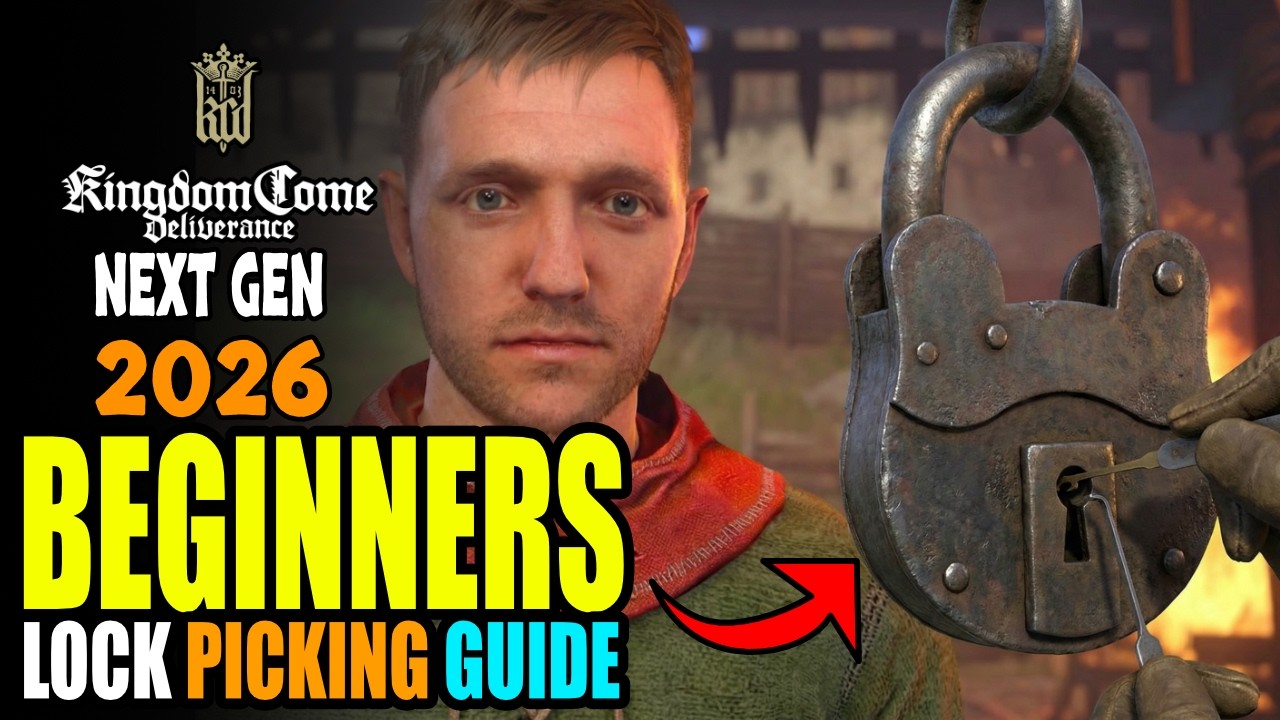 Взлом замков по-прежнему ломает игру. Руководство для начинающих по Kingdom Come Deliverance. Обн...