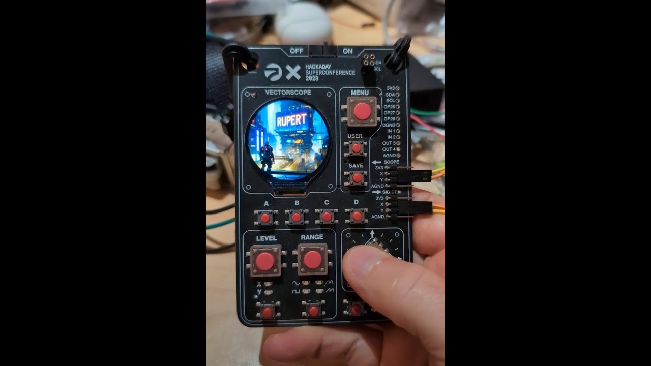 Supercon Vectorscope - Rupert Ai Edition