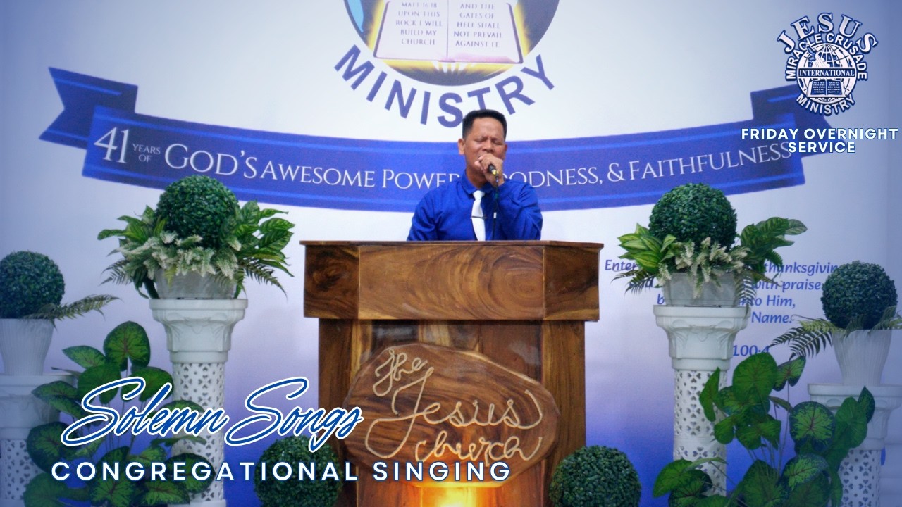 Congregational Singing | Solemn Songs | March 13, 2026