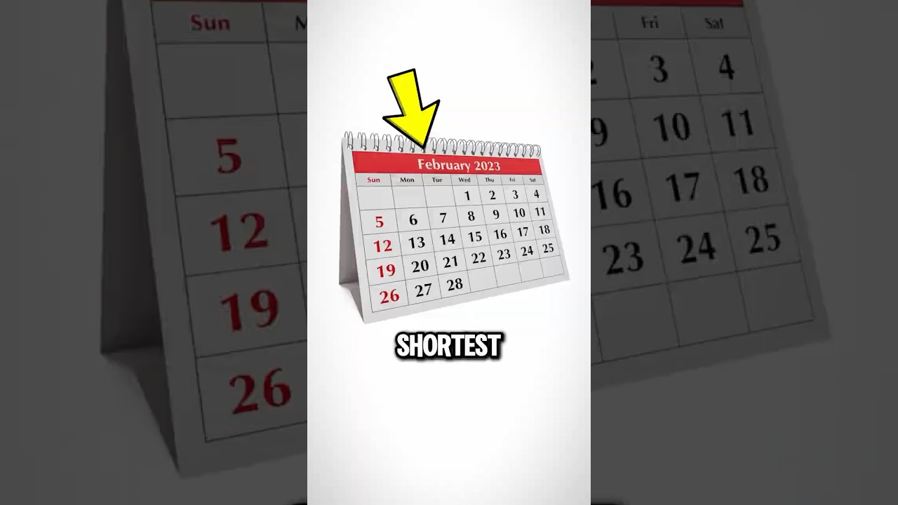 Why February is the Shortest Month 🤔