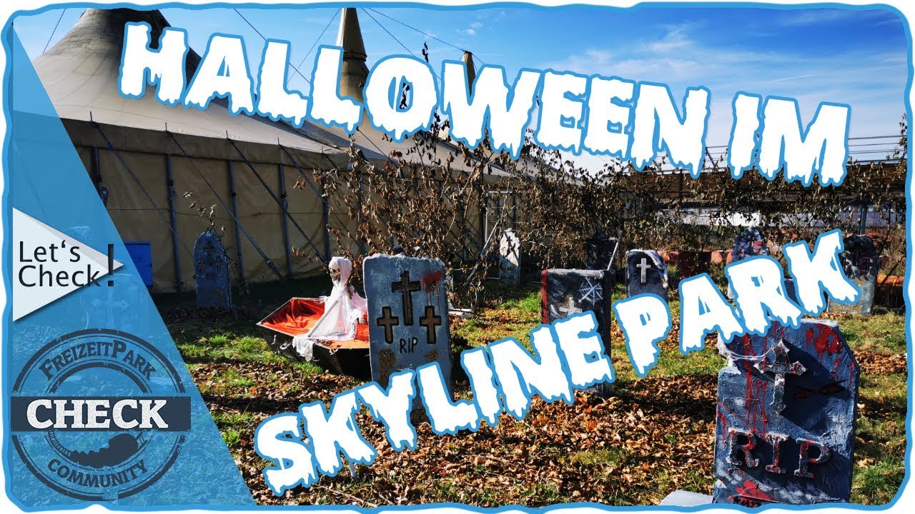 Halloween im Skyline Park - POV Horror-Mazes Castle of Nightmare 2 & Gruselscheune