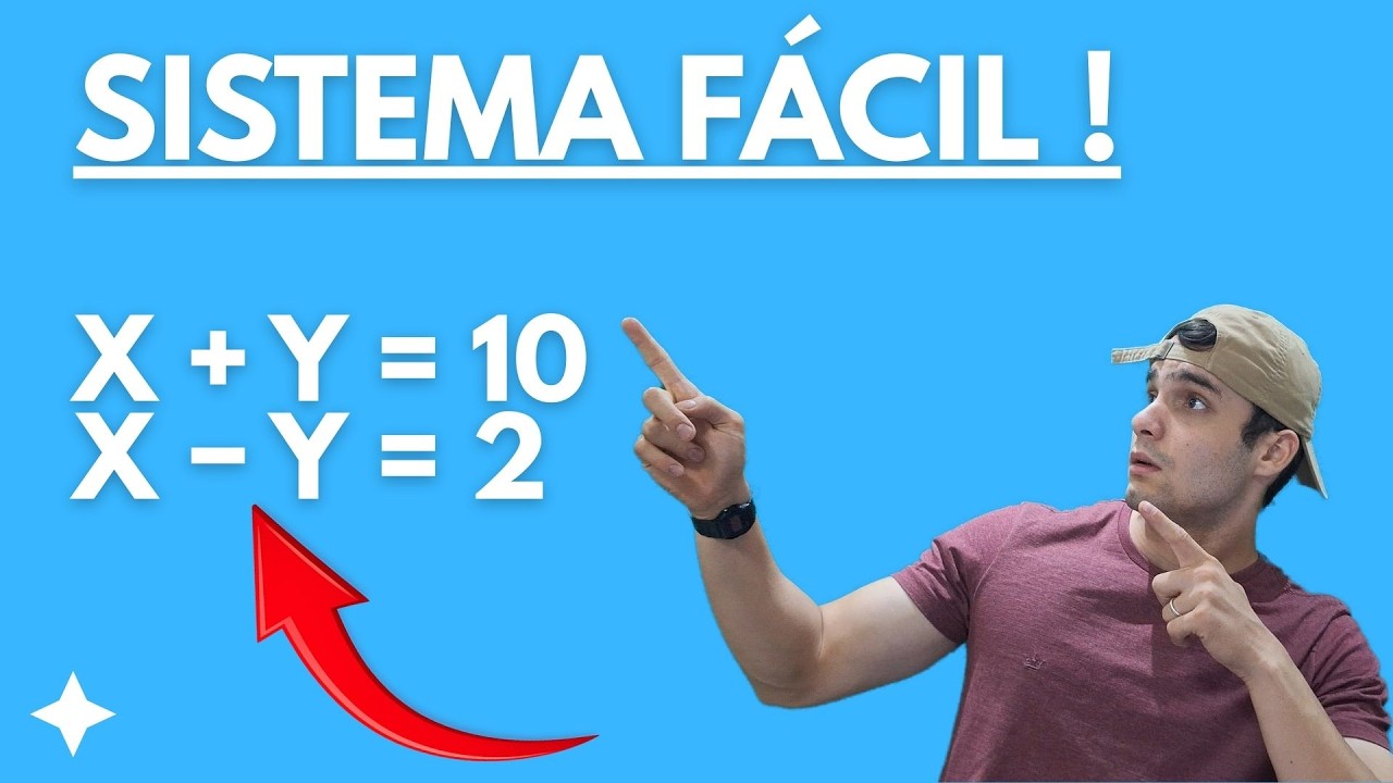Sistema de Equações do Jeito MAIS FÁCIL (Passo a Passo)