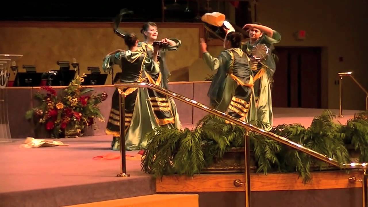 Exposicion De Pandero Y Danza Kairos.Sube,sube,sube, nuestra alabanza