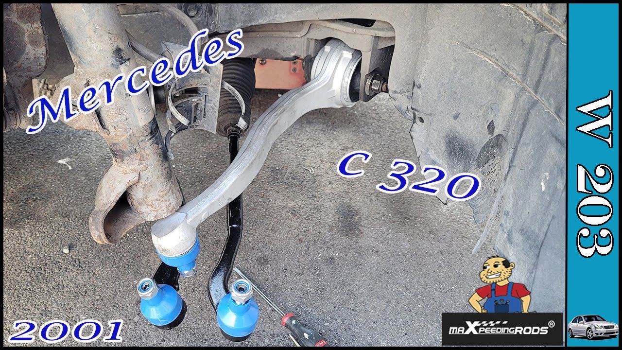 Remplacer bras de suspension et rotules sur w203