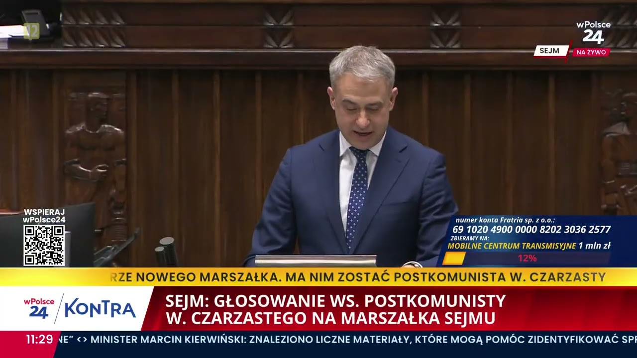 Pilne! Precz z komuną - okrzyki! Posłowie opuszczają sejmową salę!