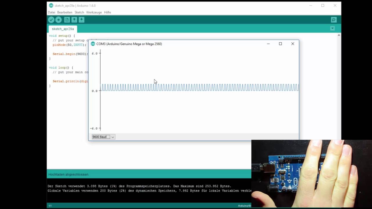 Arduino Tutorial #1 DigitalRead und PinMode