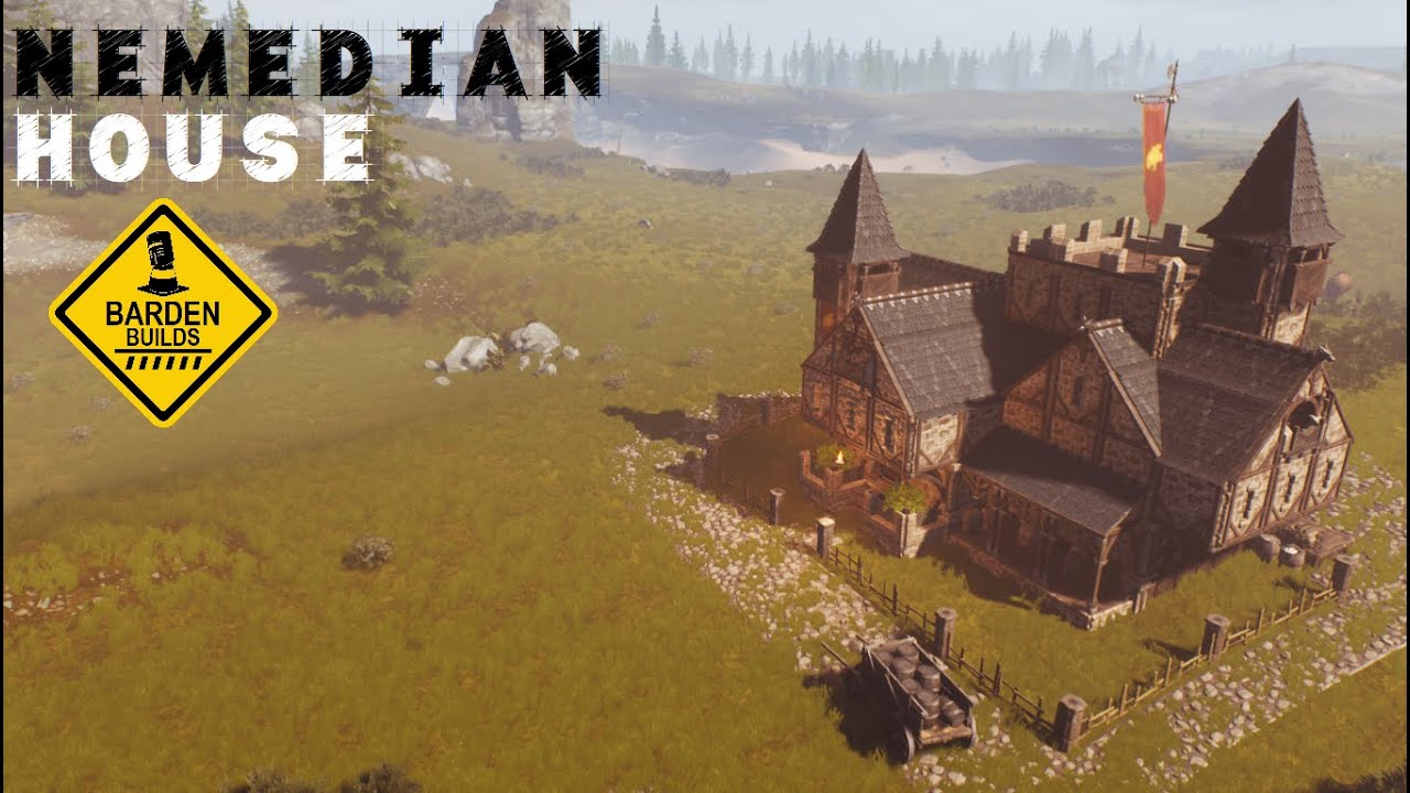 Conan Exiles: Nemedian House (Speed Build/ No Mods)
