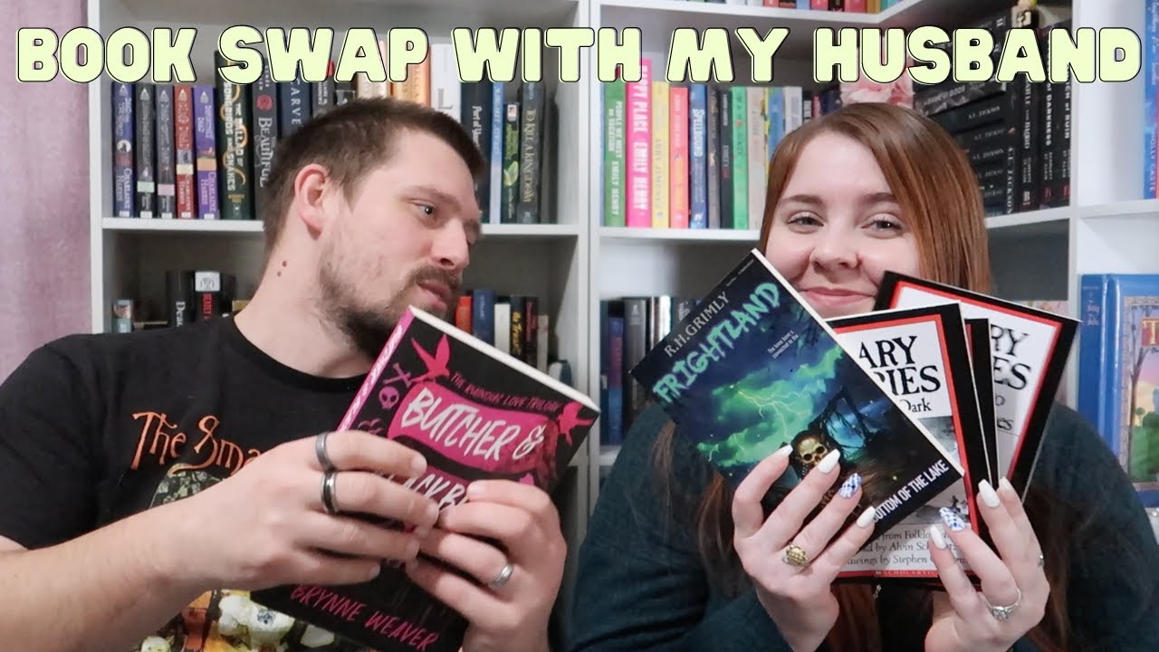 Husband Book Swap - I made Joshua read Butcher & Blackbird and he made me read some horror