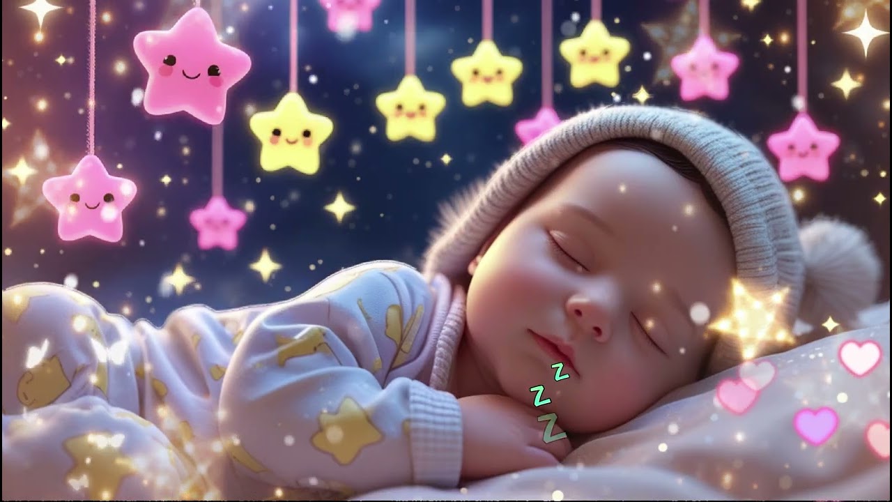 Canciones Para Dormir Bebés Profundo 👶 Noche Serena 🍼 Relajación 🎀